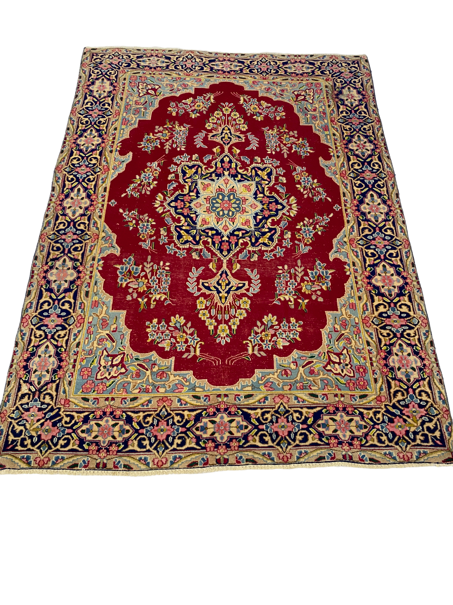 RUG 033 - Persian Kerman Hand Knotted