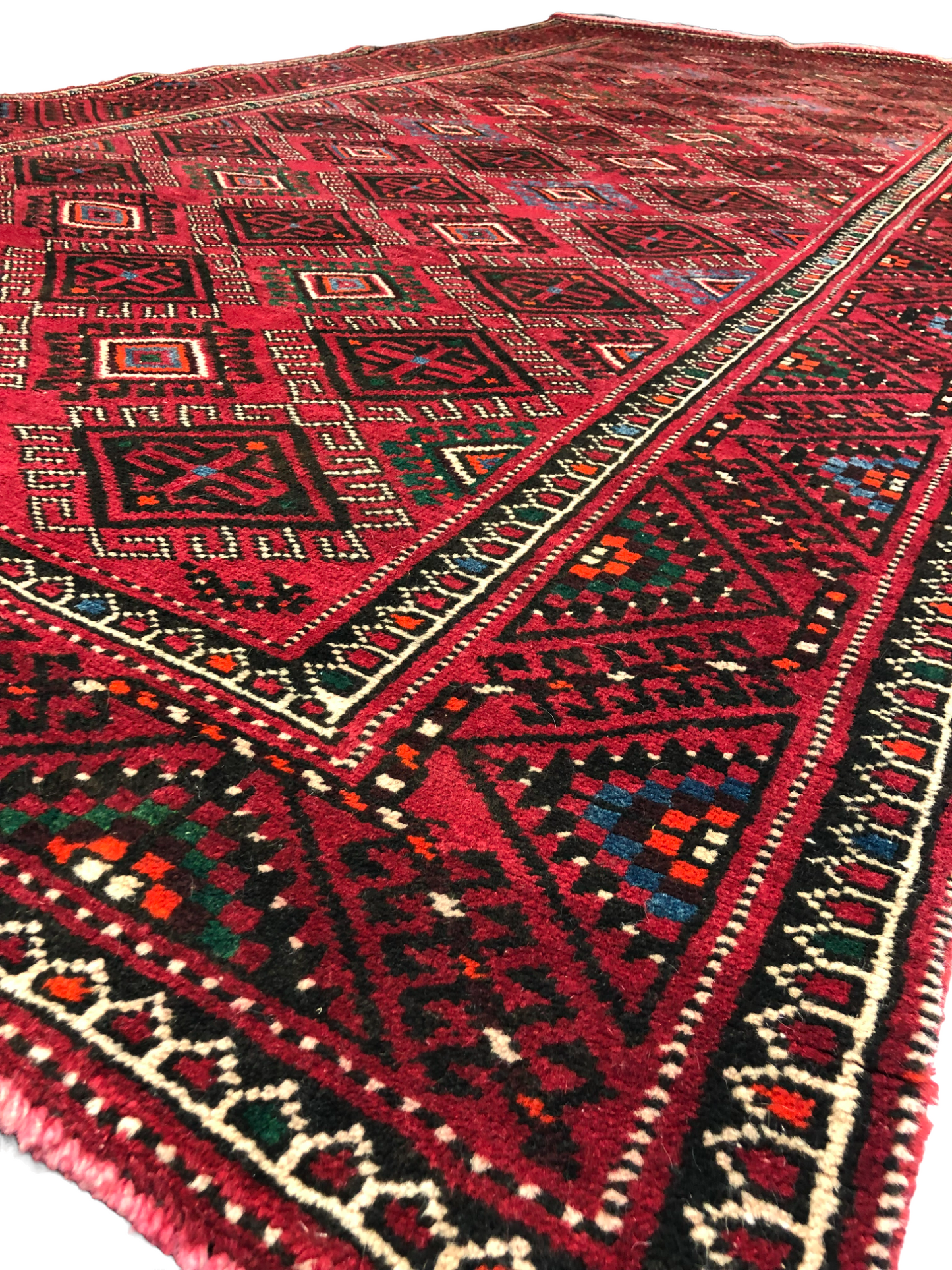 RUG 148 - Hamadan Hand Knotted Wool