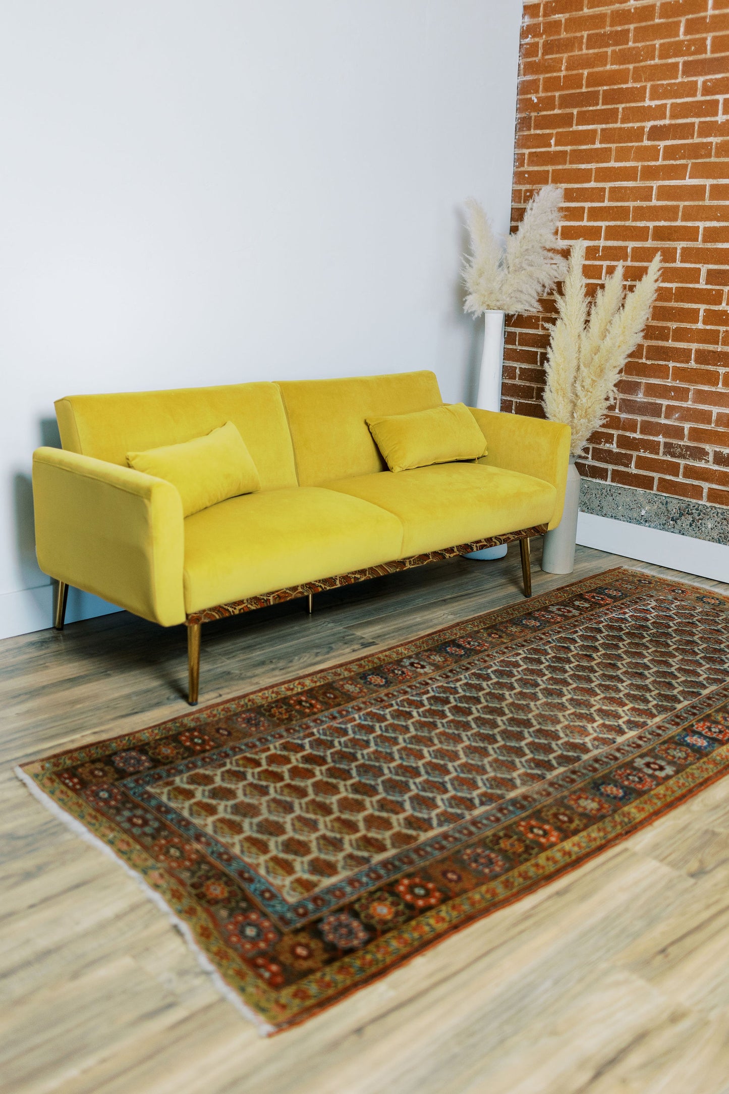 RUG 011 - Antique Persian Wool on Wool