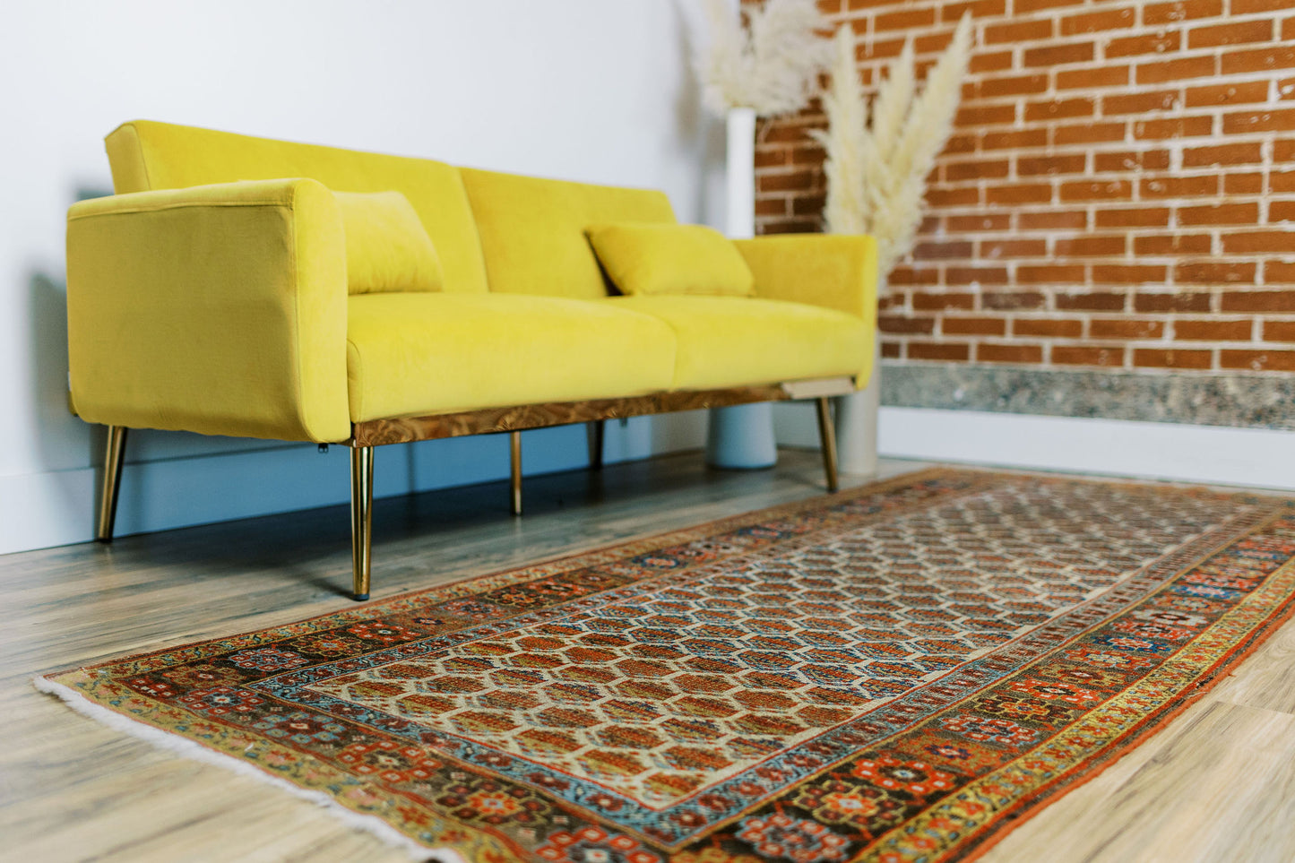 RUG 011 - Antique Persian Wool on Wool